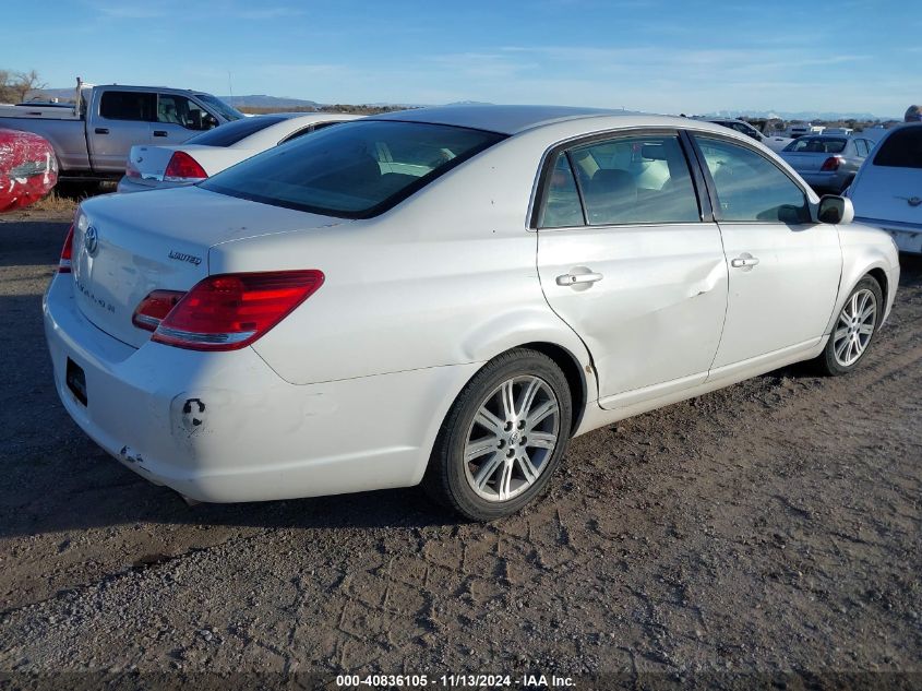 2005 Toyota Avalon Limited VIN: 4T1BK36B85U037421 Lot: 40836105