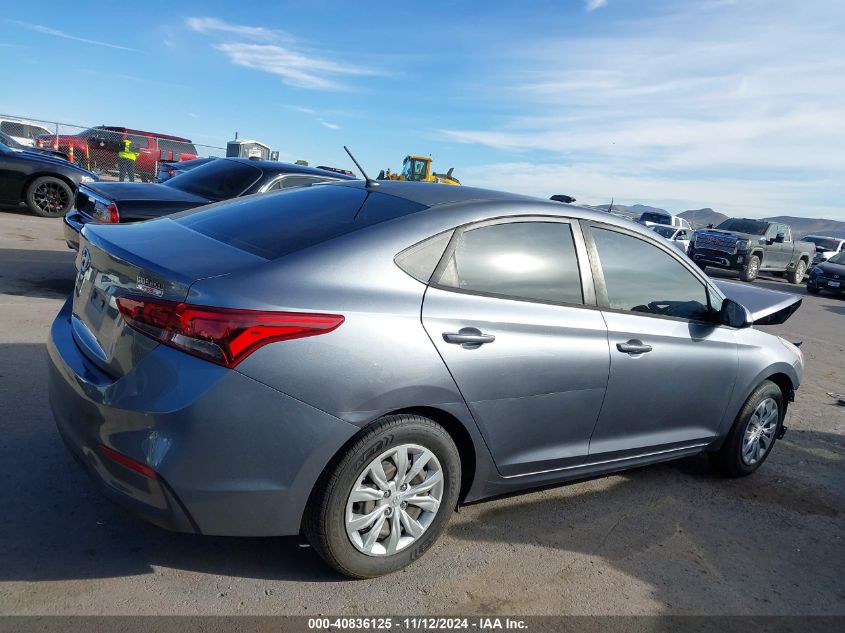 2018 Hyundai Accent Se VIN: 3KPC24A39JE014530 Lot: 40836125