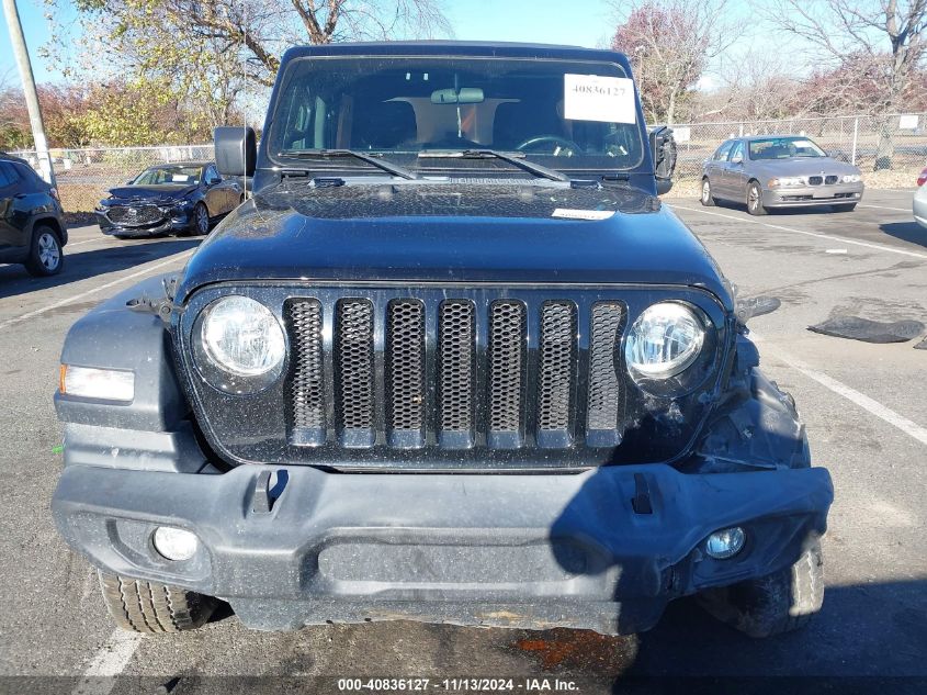 2018 Jeep Wrangler Unlimited Sport S 4X4 VIN: 1C4HJXDG2JW152165 Lot: 40836127