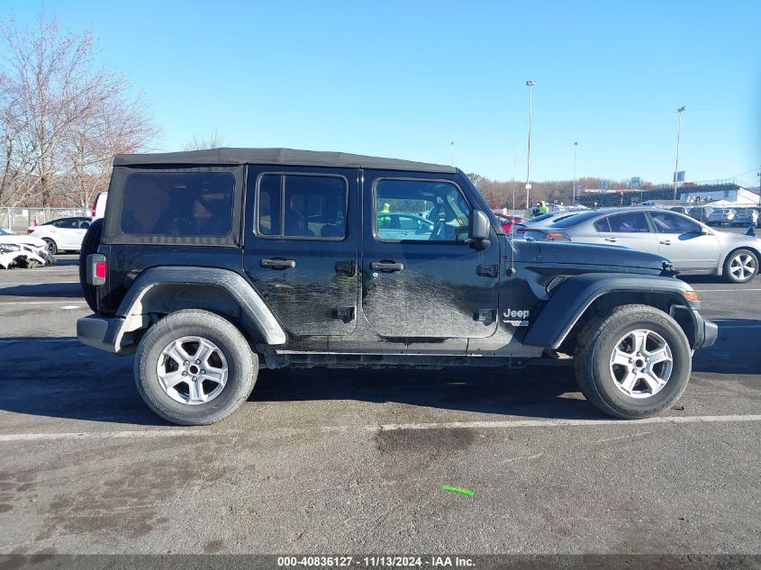 2018 Jeep Wrangler Unlimited Sport S 4X4 VIN: 1C4HJXDG2JW152165 Lot: 40836127