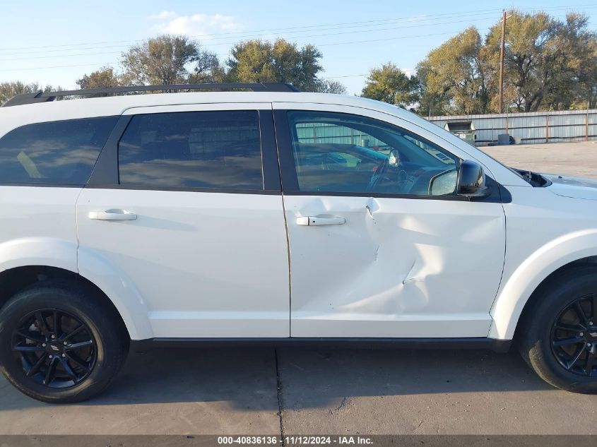 2019 Dodge Journey Se VIN: 3C4PDCBBXKT872985 Lot: 40836136