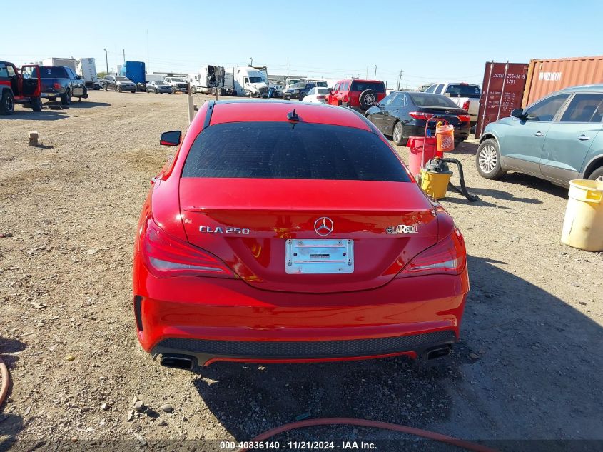 2016 Mercedes-Benz Cla 250 VIN: WDDSJ4EB3GN335389 Lot: 40836140