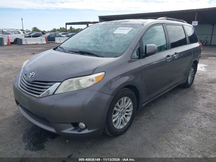 2011 Toyota Sienna Xle/Limited VIN: 5TDYK3DCXBS161782 Lot: 40836149