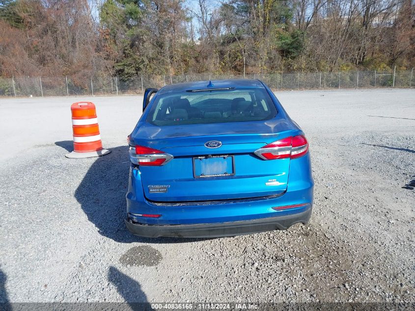 2020 Ford Fusion Se VIN: 3FA6P0HD1LR190639 Lot: 40836165