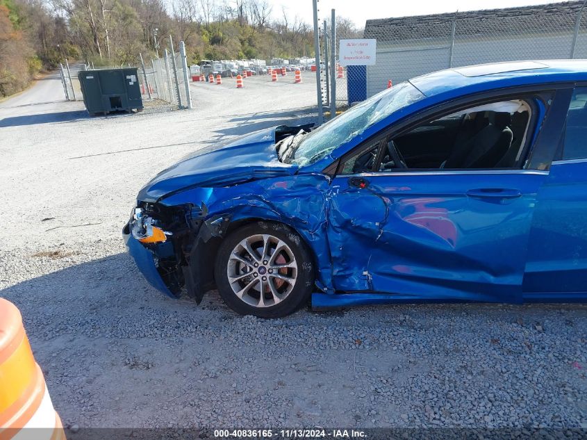 2020 Ford Fusion Se VIN: 3FA6P0HD1LR190639 Lot: 40836165