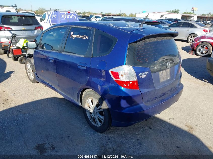 2010 Honda Fit Sport VIN: JHMGE8H44AC022443 Lot: 40836171