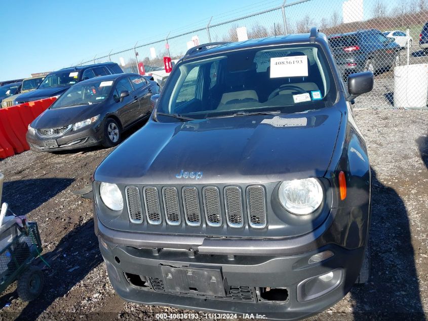 2018 Jeep Renegade Latitude 4X4 VIN: ZACCJBBB6JPJ42883 Lot: 40836193