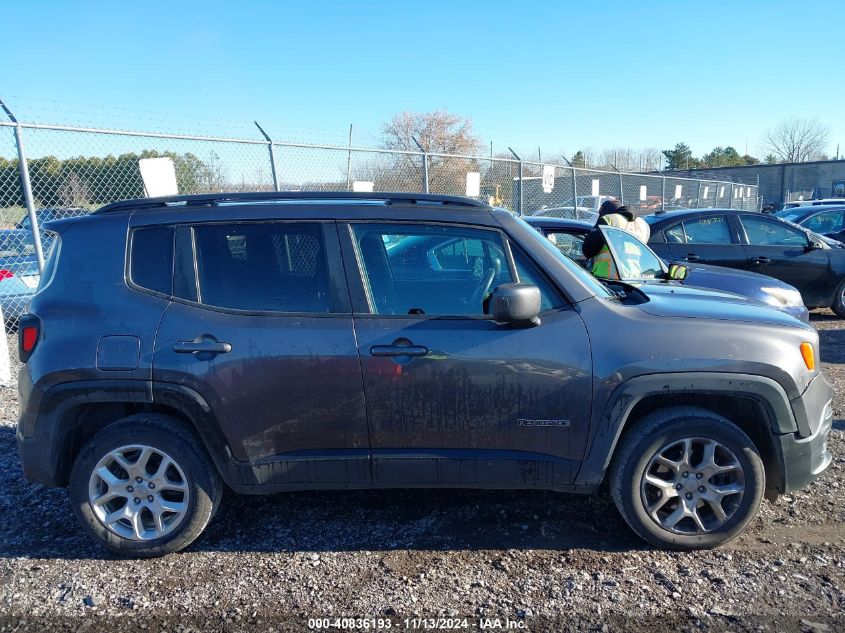 2018 Jeep Renegade Latitude 4X4 VIN: ZACCJBBB6JPJ42883 Lot: 40836193