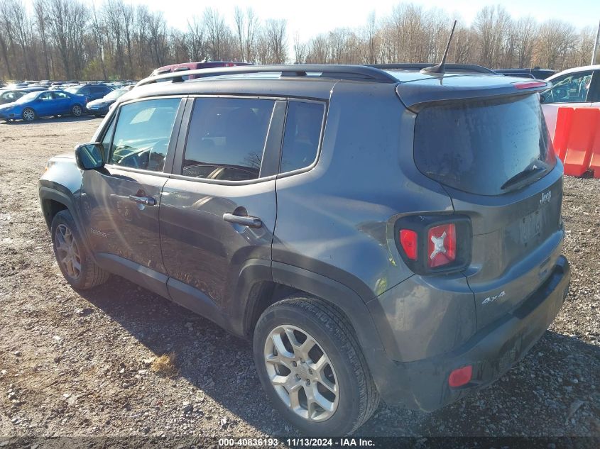 VIN ZACCJBBB6JPJ42883 2018 Jeep Renegade, Latitude 4X4 no.3