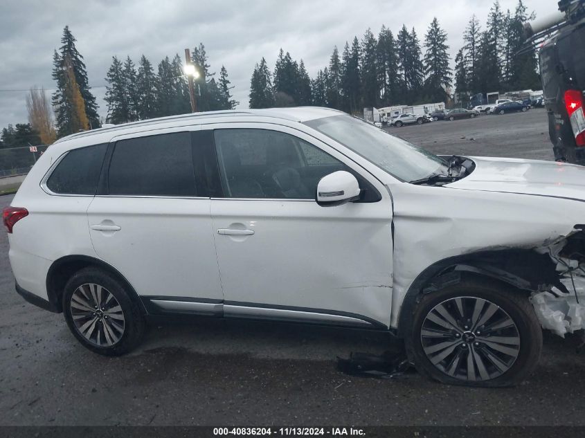 2019 Mitsubishi Outlander Sel VIN: JA4AZ3A37KZ040315 Lot: 40836204