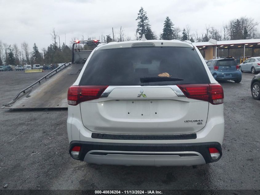 2019 Mitsubishi Outlander Sel VIN: JA4AZ3A37KZ040315 Lot: 40836204