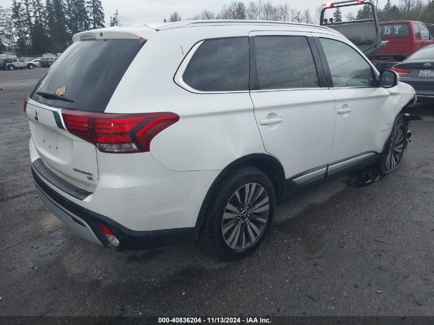 2019 Mitsubishi Outlander Sel VIN: JA4AZ3A37KZ040315 Lot: 40836204