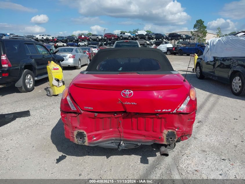 2004 Toyota Camry Solara Sle VIN: 4T1FA38P84U037236 Lot: 40836215