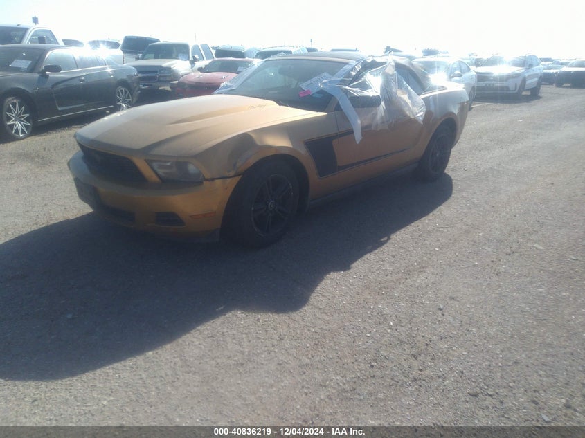 Vin: 1zvbp8en6a5167469, lot: 41325821, ford mustang v6 premium 20102