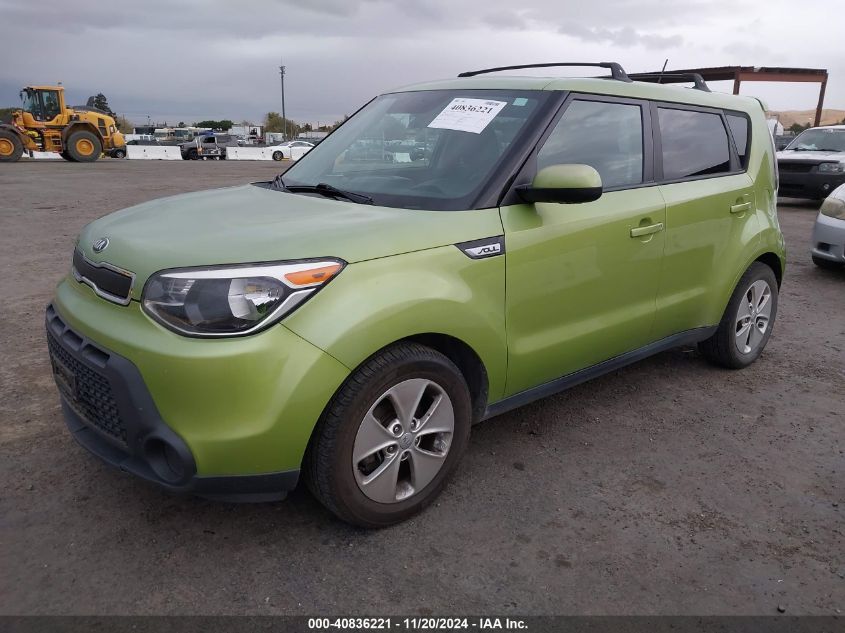 VIN KNDJN2A26G7846264 2016 KIA Soul no.2