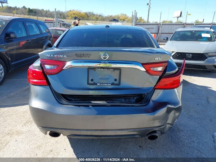 2017 Nissan Maxima 3.5 Sv VIN: 1N4AA6AP3HC405981 Lot: 40836226