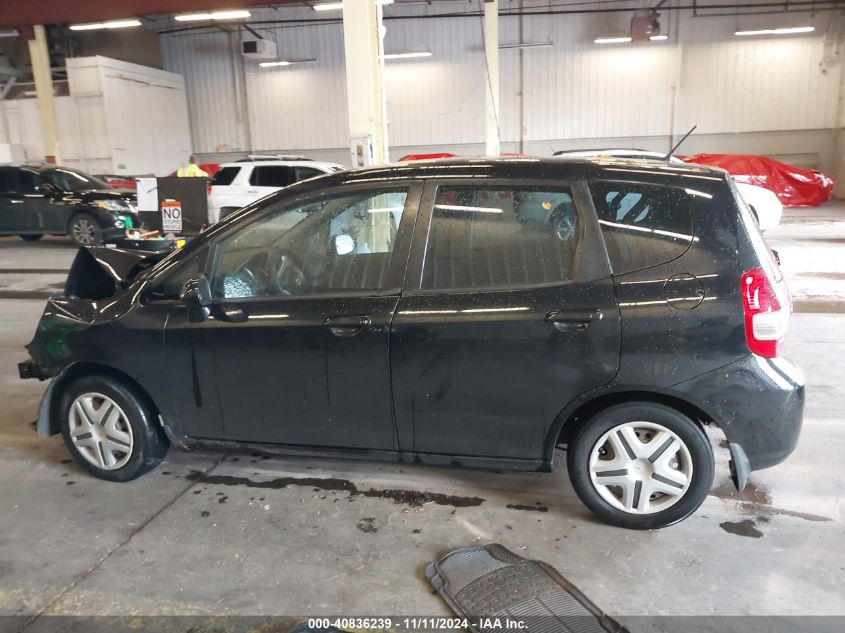 2008 Honda Fit VIN: JHMGD38408S019433 Lot: 40836239