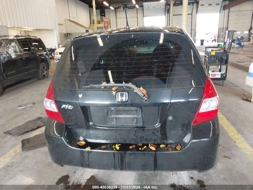 2008 Honda Fit VIN: JHMGD38408S019433 Lot: 40836239