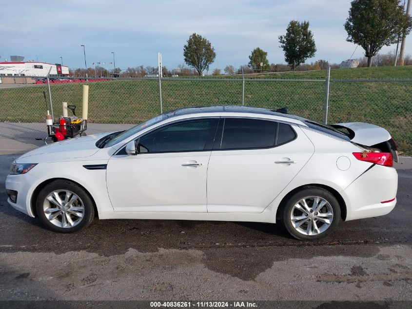 2013 Kia Optima Ex VIN: 5XXGN4A70DG251754 Lot: 40836261