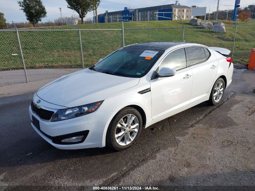 2013 Kia Optima Ex VIN: 5XXGN4A70DG251754 Lot: 40836261