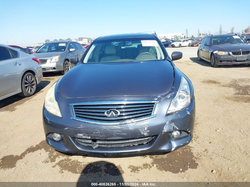 2012 Infiniti G37 Journey VIN: JN1CV6AP8CM930466 Lot: 40836265