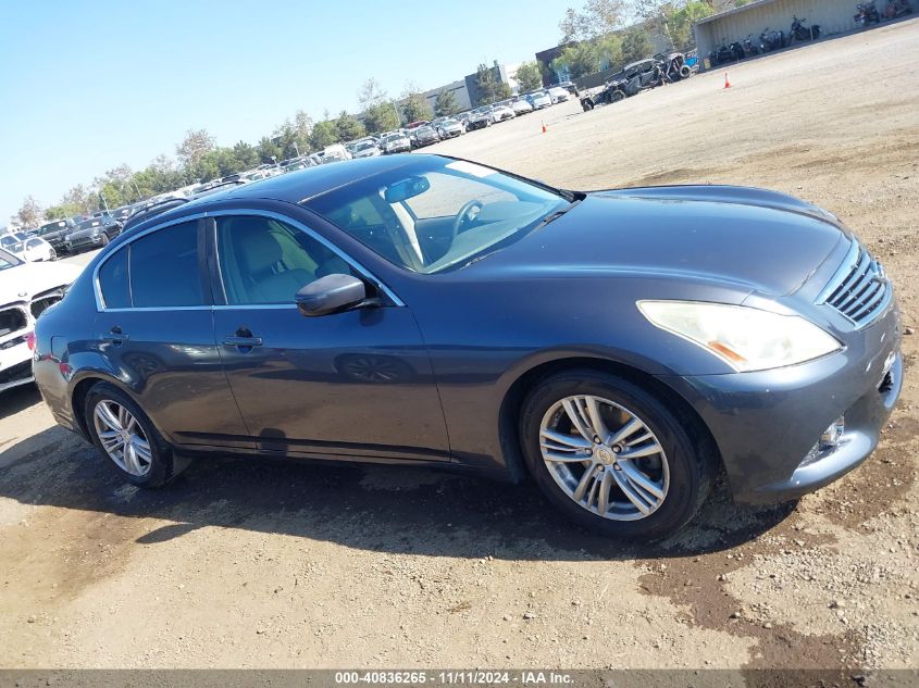 2012 Infiniti G37 Journey VIN: JN1CV6AP8CM930466 Lot: 40836265