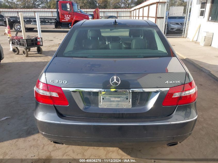 2011 Mercedes-Benz E 350 4Matic VIN: WDDHF8HB6BA317466 Lot: 40836270