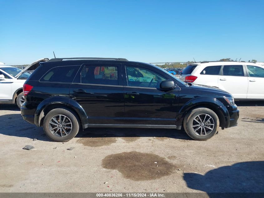 2018 Dodge Journey Se VIN: 3C4PDCAB1JT524797 Lot: 40836286