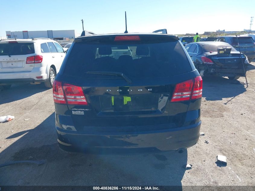 2018 Dodge Journey Se VIN: 3C4PDCAB1JT524797 Lot: 40836286