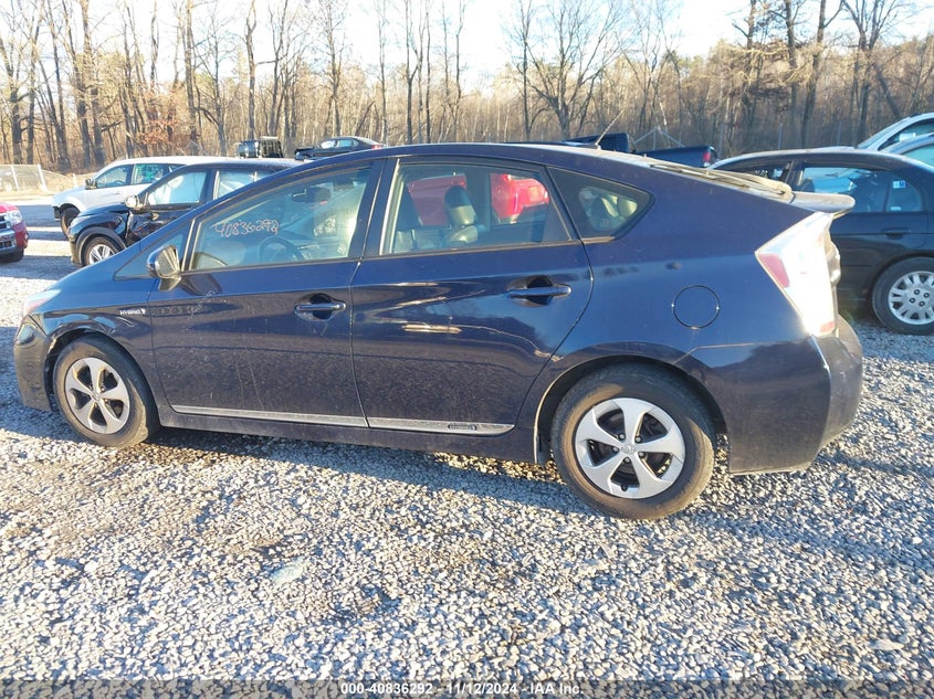 2014 TOYOTA PRIUS FOUR - JTDKN3DU0E0388816
