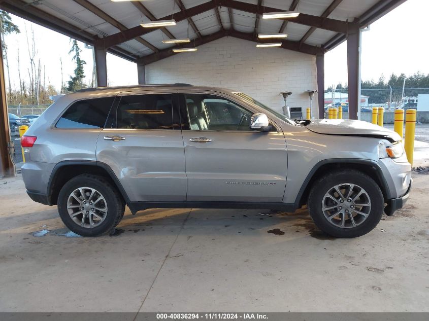 2015 Jeep Grand Cherokee Limited VIN: 1C4RJFBG2FC865349 Lot: 40836294