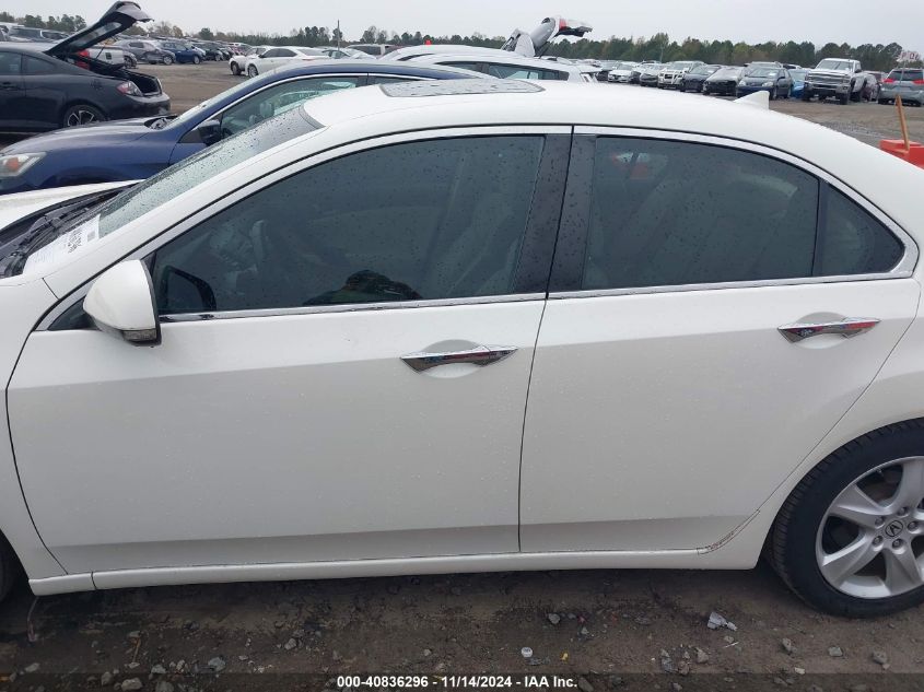 2010 Acura Tsx 2.4 VIN: JH4CU2F60AC039324 Lot: 40836296