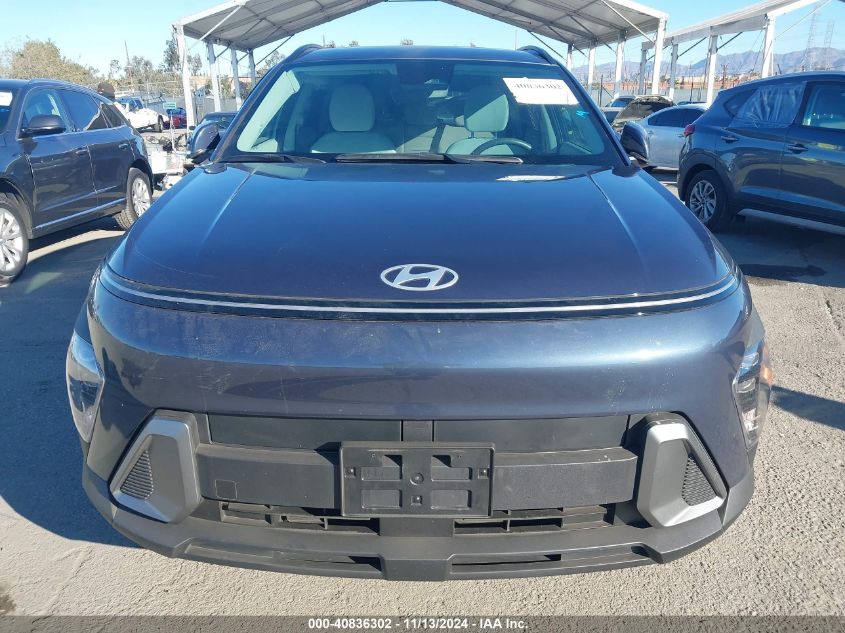 2024 Hyundai Kona Sel VIN: KM8HB3AB6RU101396 Lot: 40836302