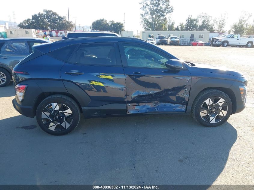 2024 Hyundai Kona Sel VIN: KM8HB3AB6RU101396 Lot: 40836302