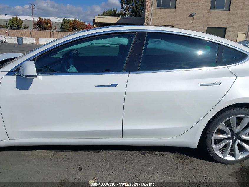 2019 Tesla Model 3 Long Range/Mid Range/Standard Range/Standard Range Plus VIN: 5YJ3E1EA2KF428520 Lot: 40836310