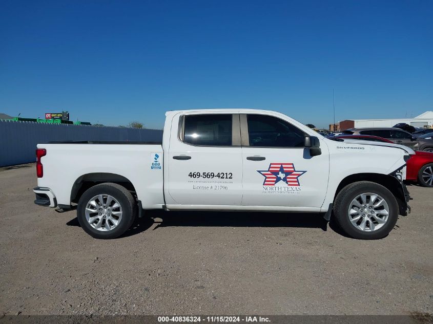 2019 Chevrolet Silverado 1500 Custom VIN: 3GCPWBEH5KG220191 Lot: 40836324