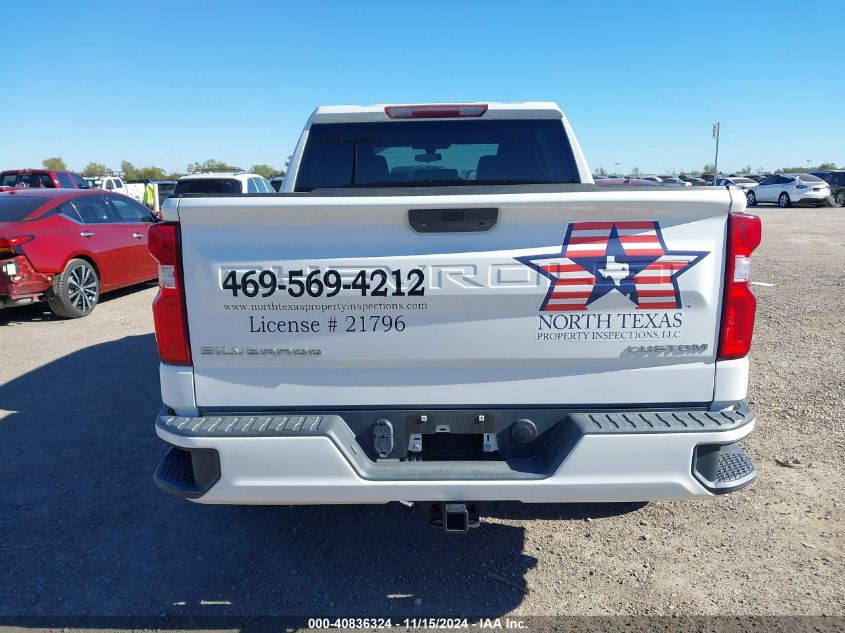 2019 Chevrolet Silverado 1500 Custom VIN: 3GCPWBEH5KG220191 Lot: 40836324