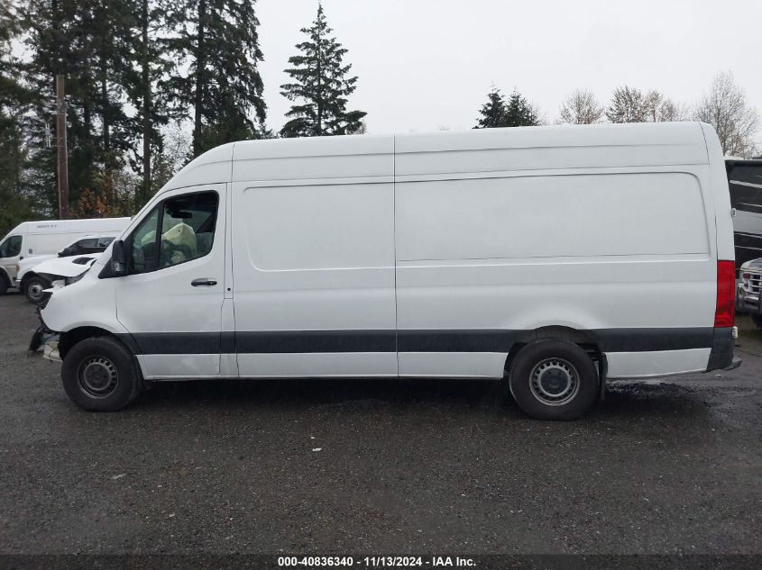 2022 Mercedes-Benz Sprinter 2500 High Roof I4 VIN: W1Y40CHY0NT095769 Lot: 40836340