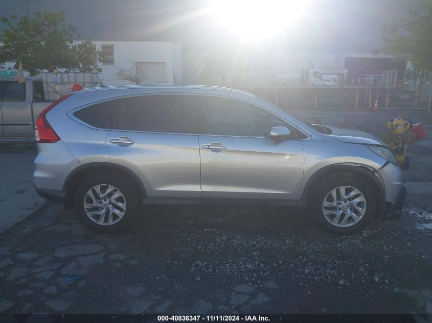 2015 Honda Cr-V Ex-L VIN: 2HKRM3H75FH523198 Lot: 40836347