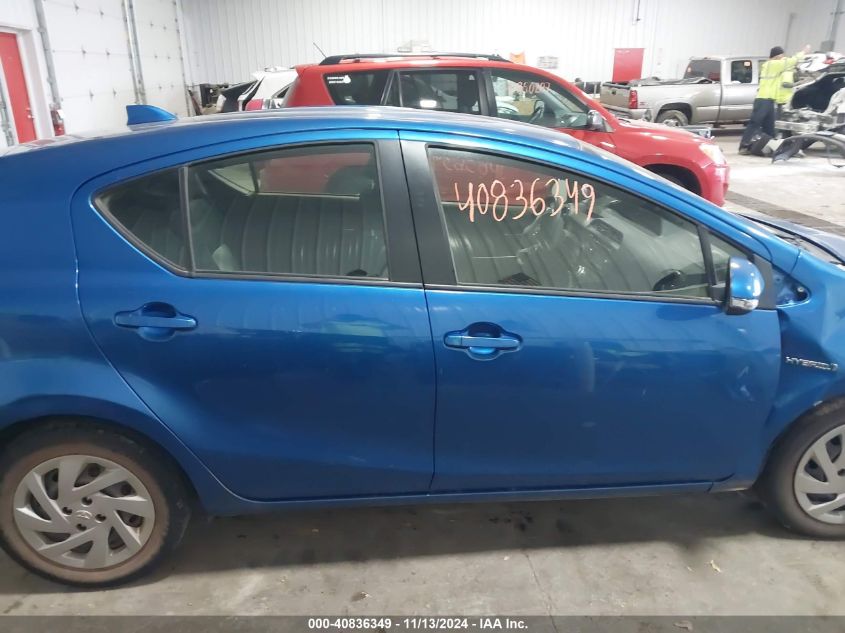 2015 Toyota Prius C Two VIN: JTDKDTB38F1103398 Lot: 40836349