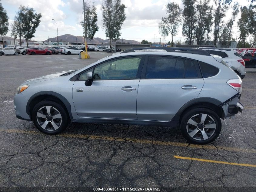 2014 Subaru Xv Crosstrek Hybrid 2.0I Touring VIN: JF2GPBKC2EH339107 Lot: 40836351