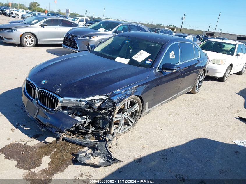 VIN WBA7E2C5XGG548329 2016 BMW 740I no.2