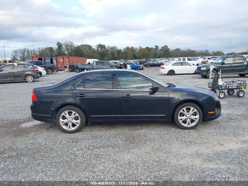 2012 Ford Fusion Se VIN: 3FAHP0HA0CR321638 Lot: 40836375