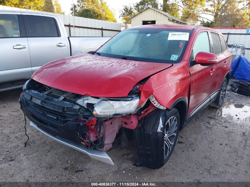 2016 Mitsubishi Outlander Se VIN: JA4AD3A33GZ018379 Lot: 40836377