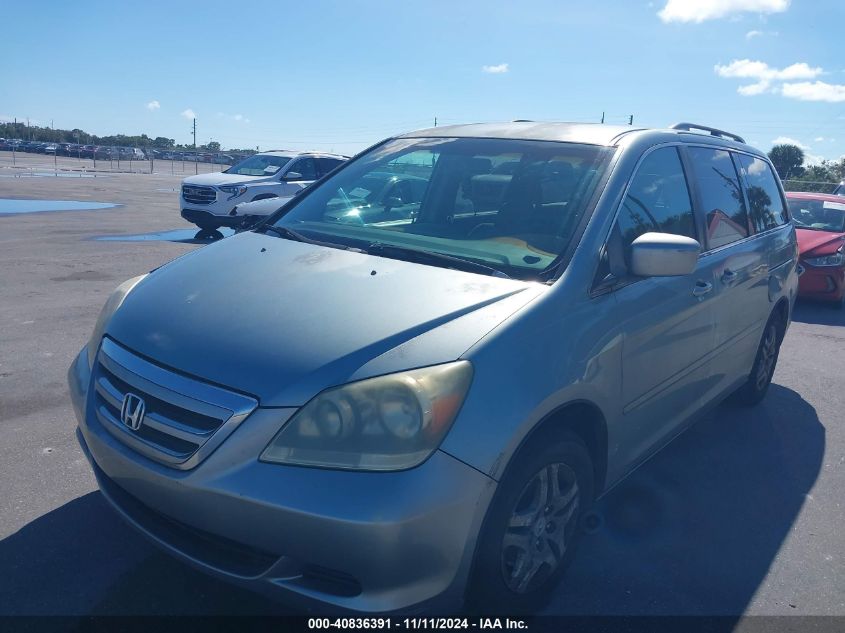 2006 Honda Odyssey Ex VIN: 5FNRL38496B026405 Lot: 40836391