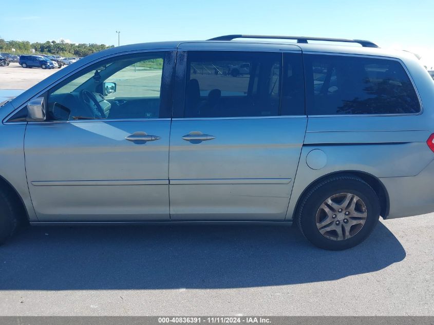 2006 Honda Odyssey Ex VIN: 5FNRL38496B026405 Lot: 40836391