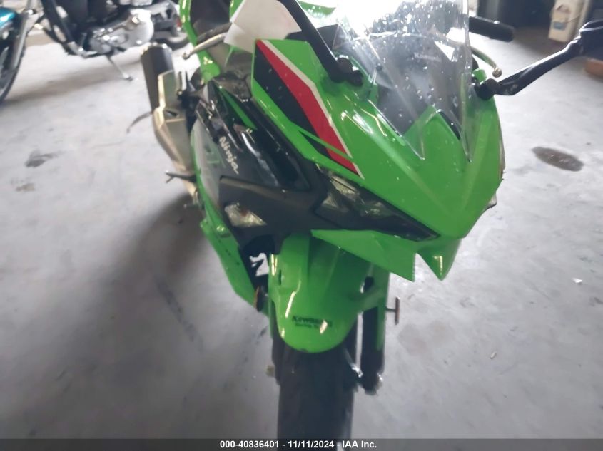 2024 Kawasaki Ex500 H VIN: ML5EXGH17RDA01270 Lot: 40836401