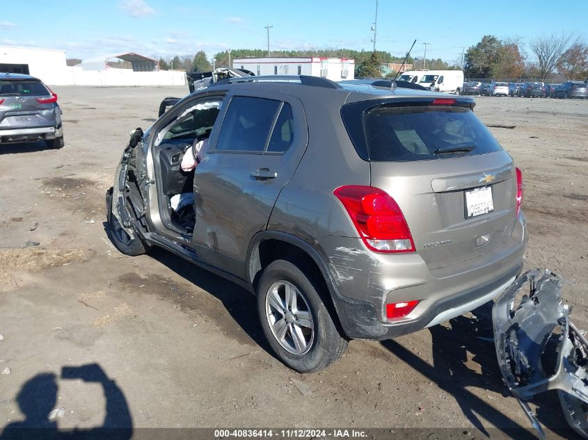 2021 Chevrolet Trax Awd Lt VIN: KL7CJPSB4MB339238 Lot: 40836414