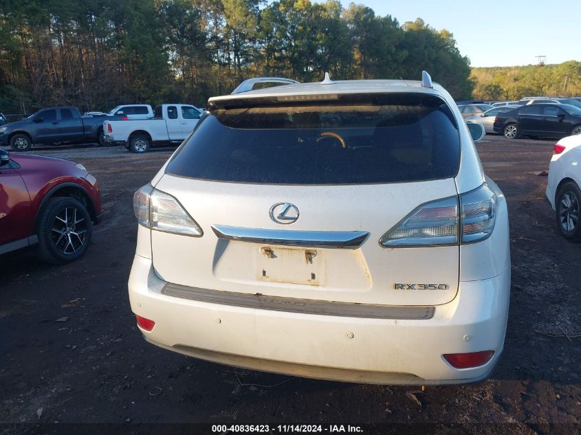 2011 Lexus Rx 350 VIN: 2T2ZK1BA9BC047254 Lot: 40836423