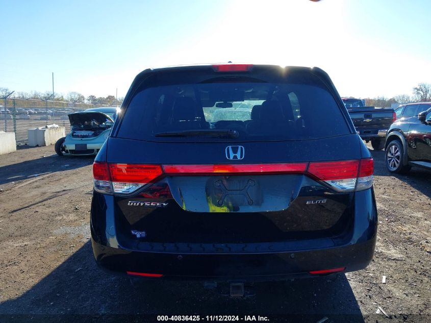 2015 Honda Odyssey Touring/Touring Elite VIN: 5FNRL5H94FB037951 Lot: 40836425